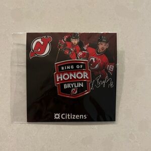 New Jersey Devils Sergei Brylin Ring of Honor Celebration Pin